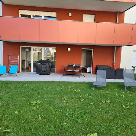 Publier L'Instant Leman - T2 3 Etoiles A 5Min De Thonon Et Evian Avec Terrasse Et Jardin A 100M Du Lac מראה חיצוני תמונה