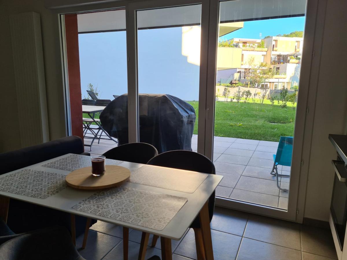 Publier L'Instant Leman - T2 3 Etoiles A 5Min De Thonon Et Evian Avec Terrasse Et Jardin A 100M Du Lac מראה חיצוני תמונה
